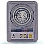 Mexico 1 onza Libertad Angel of Independence Type 2 PR65 PCGS silver coin 1983