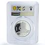 China 10 yuan Lunar Calendar Year of the Rabbit PR67 PCGS silver coin 1987