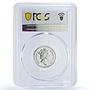 Gibraltar 1 pound National Day UN United Nations PR70 PCGS silver coin 1995