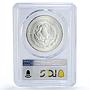 Mexico 1 onza Libertad Angel of Independence MS68 PCGS silver coin 1985