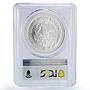 Mexico 1 onza Libertad Angel of Independence MS68 PCGS silver coin 1998