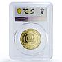Malaysia 1 ringgit FELCRA Golden Jubilee Palm Trees PR67 PCGS CuAl coin 2016