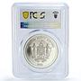 North Borneo King Edward VIII Crown Hearn Patterns 1936 PR67 PCGS Ag medal 1955