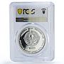 Artsakh Karabakh 25000 dram Book of Lamentations PR68 PCGS silver coin 1998