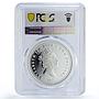 Niue 2 dollars Air Legends Apache Helicopter Aviation PR70 PCGS silver coin 2011