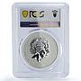 New Zealand 1 dollar Rowi Kiwi with Chick Bird Fauna MS70 PCGS silver coin 2005