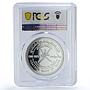 Oman 1 rial Population Census Politics PR70 PCGS silver coin 2003