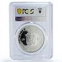 Philippines 500 piso People Power Revolution Tank PR70 PCGS silver coin 1988