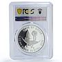 Qatar 10 riyals 15th Asian Games Volleyball Colored PR70 PCGS silver coin 2006