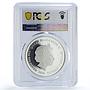 Tuvalu 1 dollar War of the Worlds Thunder Child Ship PR69 PCGS silver coin 2016