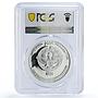 Artsakh Karabakh 1000 dram Aghthamar Church Monastery PR68 PCGS silver coin 2004