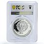 Artsakh Karabakh 1000 dram Ghazanchetsots Cathedral PR68 PCGS silver coin 2004