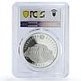 Belarus 20 roubles History Culture Ballet Opera House PR69 PCGS silver coin 2015