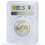 Ukraine 5 hryvnias Fauna Cultural Monuments Dolphin PR69 PCGS silver coin 2018