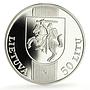 Lithuania 50 litu Sydney Olympic Games Discus Throw proof silver coin 2000