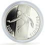 Lithuania 50 litu Sydney Olympic Games Discus Throw proof silver coin 2000