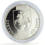 Lithuania 50 litu Sydney Olympic Games Discus Throw proof silver coin 2000