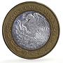 Mexico 100 pesos Cervantes Don Quijote Anniversary Literature bimetal coin 2005