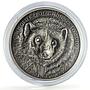 Mongolia 500 togrog Wildlife Protection Gulo Gulo Wolverine silver coin 2007