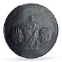 Mexico Medal Chamizal Kennedy Mateos Grove-828a SP63 PCGS silver medal 1963