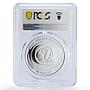 Malaysia 10 ringgit FELCRA Golden Jubilee Palm Trees PR70 PCGS silver coin 2016