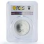 Switzerland 20 francs Globi Parrot Mascots Cartoons MS69 PCGS silver coin 2012