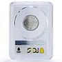 Vietnam South 10 su Bao Dai Three Women Pattern Essai SP66 PCGS Al coin 1953