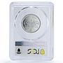Vietnam South 20 su Bao Dai Three Women Pattern Essai SP66 PCGS Al coin 1953
