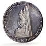 Indonesia 250 rupiah Independence Manjusri Statue KM-24 proof silver coin 1970