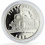 Marshall Islands 50 dollars FS Group 691 Trains Railways proof silver coin 1996