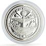 Marshall Islands 50 dollars SAR 520 Class Trains Railways proof silver coin 1996