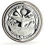 Marshall Islands 50 dollars Pennsylvania K4 Trains Railways silver coin 1996