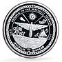 Marshall Islands 50 dollars Pennsylvania K4 Trains Railways silver coin 1996