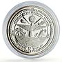 Marshall Islands 50 dollars RENFE Class 242 Trains Railways silver coin 1996