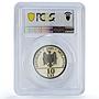 Moldova 10 lei Folk Crafts Traditions Wine Holiday PR67 PCGS CuNi coin 2003