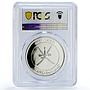 Oman 2 1/2 rial UNICEF Save the Children Child Year PR69 PCGS silver coin 1991
