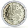 Czechoslovakia Great Moravia Velka Morava Arms silver token medal coin 1972