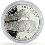 Marshall Islands 50 dollars Evening Star Trains Railways proof silver coin 1996