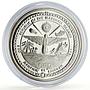 Marshall Islands 50 dollars Royal Hudson Trains Railways proof silver coin 1996