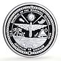 Marshall Islands 50 dollars C62 Swallow Trains Railways proof silver coin 1996