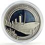 Solomon Islands 10 dollars Remembering Titanic Ship Steamer 3oz silver coin 2021
