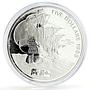 Bermuda 5 dollars San Antonio Ship Clipper Seafaring 5 oz proof silver coin 1988