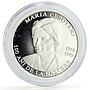Moldova 50 lei Maria Cebotari Personalities Singer Music proof silver coin 2010