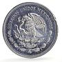 Mexico 500 pesos Revolution Nine Ninos Heroes Politics proof silver coin 1985