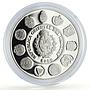 Uruguay 250 pesos Man Horse Hombre Caballo Ibero-American proof silver coin 2000