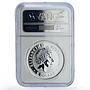 Australia 1 dollar Year of the Dog Lunar Series 1 MS70 NGC silver coin 2006