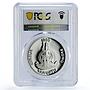 Vanuatu 50 vatu Protect Our World Whale Ship Clipper PR70 PCGS silver coin 1993