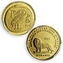 Congo 20 francs Owl Athens Olympic Games Birds Sports PR69 PCGS gold coin 2003
