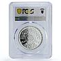 Egypt 5 pounds UNICEF Save the Children Child Year PR69 PCGS silver coin 1981