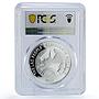 Laos 15000 kip Year of the Pig Fortune Lunar Calendar PR69 PCGS silver coin 2007
